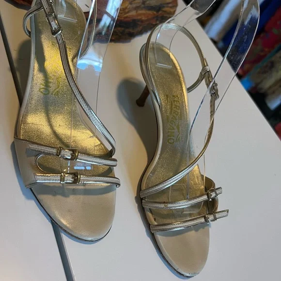 Salvatore Ferragamo Sandal Leather Sing-back - Picture 3 of 10